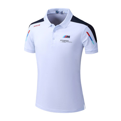 2022 Polo BMW Motorsport Homme ADVANTEC Coton Col Boutonné Slim Fit